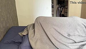 morning sex under the savannah -amateur couple- nysdel with teen 18+ blowjob and riding