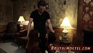 MILF dominates tourists with strapon