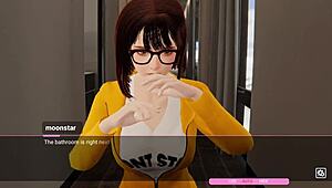 Intense amorous challenge in 3d anime hentai