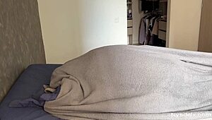 morning sex under the savannah -amateur couple- nysdel with teen 18+ blowjob and riding