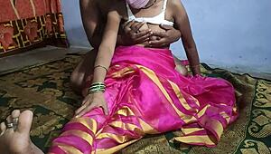 In an Indian village, a hot wife enjoys homemade HD sex