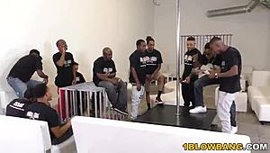 Ashley Adams Interracial Gangbang