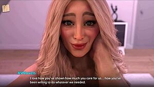 sexy petite 18+ blonde pops in naked for game with big tits