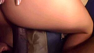 lady monica mayhem takes on a massive black dick