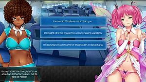 HuniePop 2 Double Date Episode 1: Big Tits And Ass Threesome