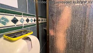 Watch Blonde Prostitute Masturbate In Bathroom POV!
