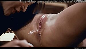 Parasited girls can't stop after parasite takes over. They're sex-crazed now!