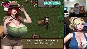 First Z-Choice Game with Werewolves, Threesome Featuring Rachel and Leslie