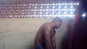 Latina Licks Ass On Terrace For Friend's Husband