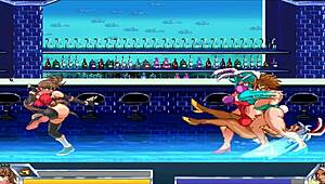 final fuck hentai game pornplay ep 2 asukina sex wrestling on the ring with rough fight gangbang creampie