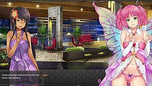 HuniePop 2 Double Date Episode 1: Big Tits And Ass Threesome