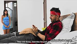 Latina Deepthroats Big Cock Before Date