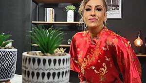 omg, i totally jumped julia fontanelli’s client at massage clinic, oops