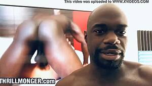 Holly hotwife and thrillmonger show how to place balls right in this interracial creampie session! 😏