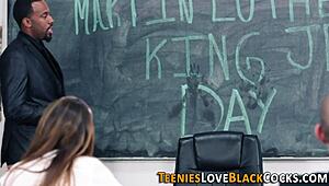 Teen Interracially Eaten With Intense Emotions