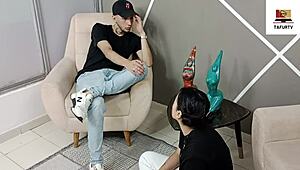 mi hermanastra learns to screw hard with boyfriend in part 1