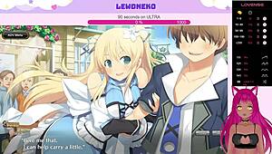 i'm moaning as lewdneko plays evenicle