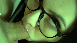 Naughty Girl Sucks Cock and Gets Cum in Mouth