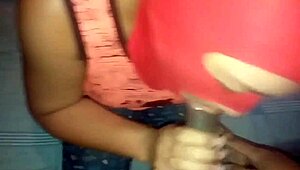 Colombian milf gives huge blowjob