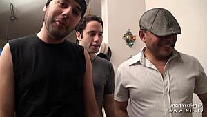 Two Amateur Busty Belgian Sluts Sodimized and Double Penetrated in Groupsex