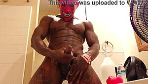 big black dick worship session with hallelujah johnson and mr 86 baby in solo masturbation