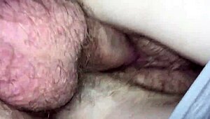Not Shaved Pussy Wife Shows Off Hairy Charm
