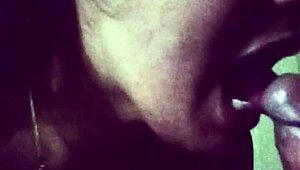 asian babe gives handjob and sucks small dick