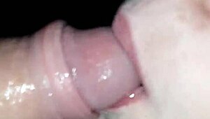 Damn! Good Girl Jacki Sucks Cock Outdoors for Cum!