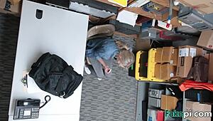 Slim Blonde Babe's Emotional Exposure of Butterfly Tattoo and Gaping Pussy