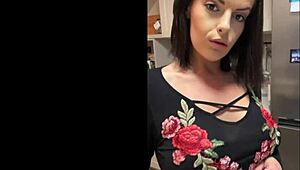 Mistress with short hair dominates solo