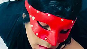 Giving a rich blowjob to that big dick!