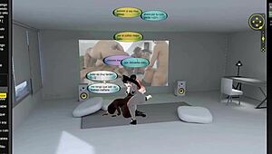 family party turns into holiday sex with transsexual