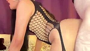 doggystyle fucking in lingerie feels so intense