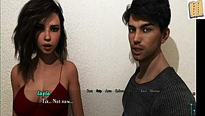 Intertwined 9: Helping Layla With Sensual Homemade Fun