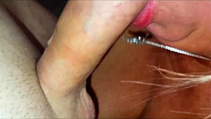 Seductive blonde gets her ass pounded by stepdad's director
