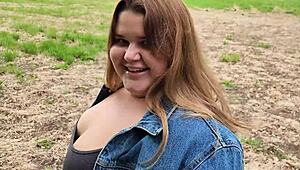 hey babe, wanna suck my cock and drool all over in this open field?