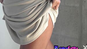 petite asian babe vivian reveals her exotic pussy