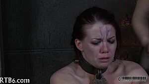 That gal gets a ferocious whipping session