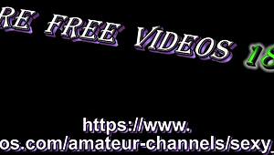 ik vinger mijn sexy vrouw frinas natte kut en clit, laat haar hard squirt in kousen