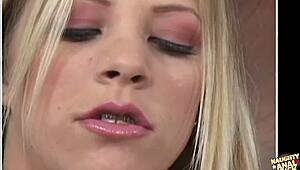 Only Leah Luv Handles Two Massive Cocks in Her Tight Holes