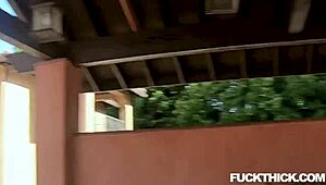 Sophia leone rides big cock in pov cowgirl scene