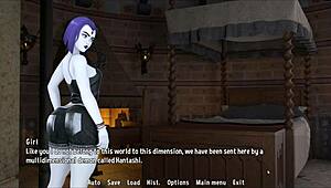 sanji gets made to swallow his own cum by raven