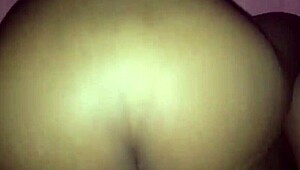 Look At This Ebony's Phat Pussy And Ass!