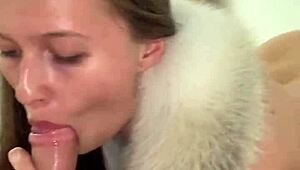 Hot Big Tits Teen Stacy Cruz Delivers POV Blowjob and Titjob