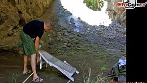 Skinny French Amateur Girl Sodomized Outdoors