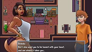 demon deals marking big ass teacher with monster cock?