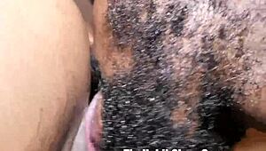 Stunning ebony Nyny Lew engages in intense BBC encounter with Alex Dickmen