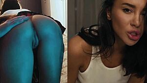 bad girl katrin tequila gets spanked and gets horny before sex