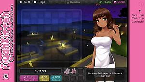 Enjoying chocolate in HuniePop female walkthrough 14