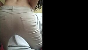 Anal Dildo Destroying Latina Asshole